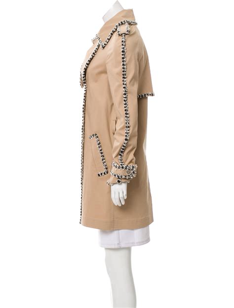 chanel trench coat|chanel coat price.